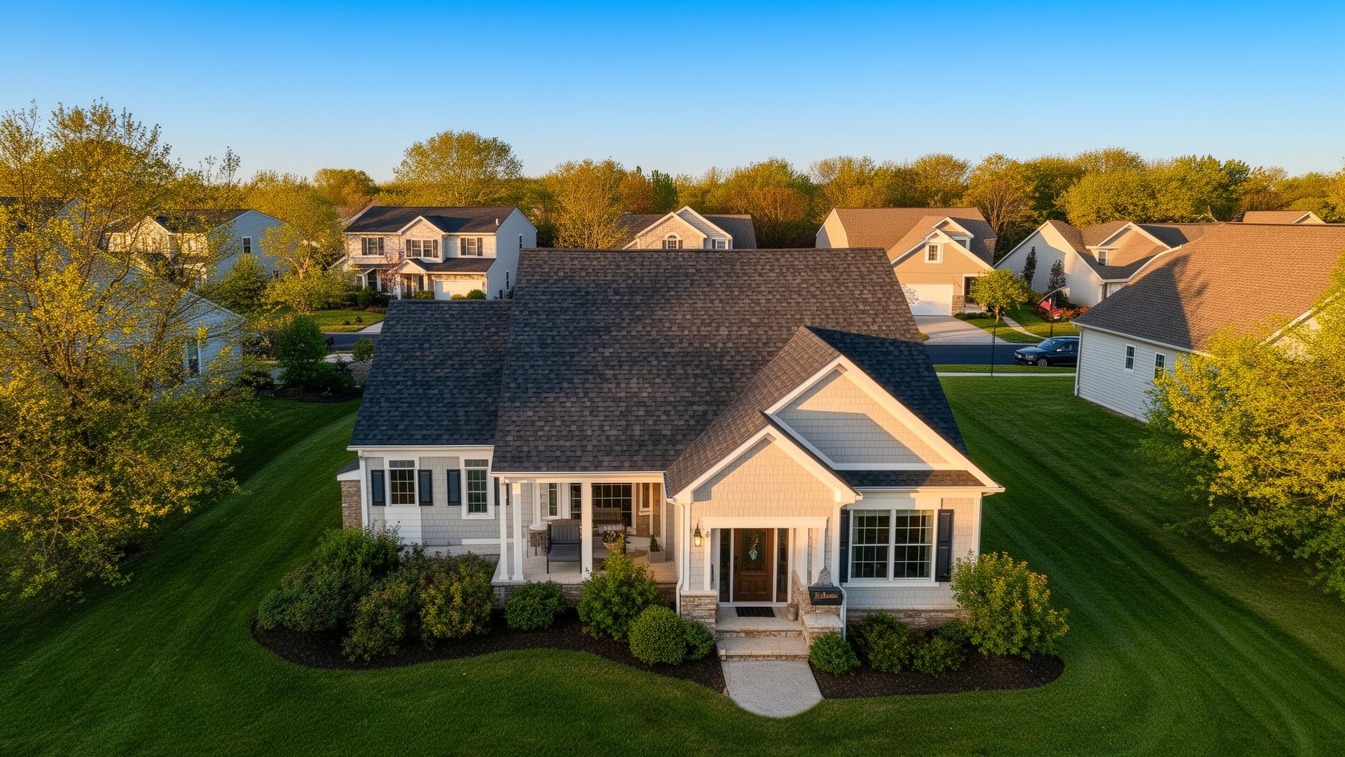 Beautiful home with new roof
